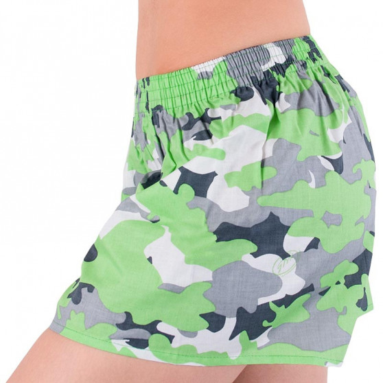 Calzones de mujerStyx art classic goma verde camuflaje (K559)