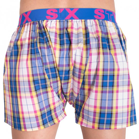 Calzones de hombre Styx elástico deportivo multicolor (B613)