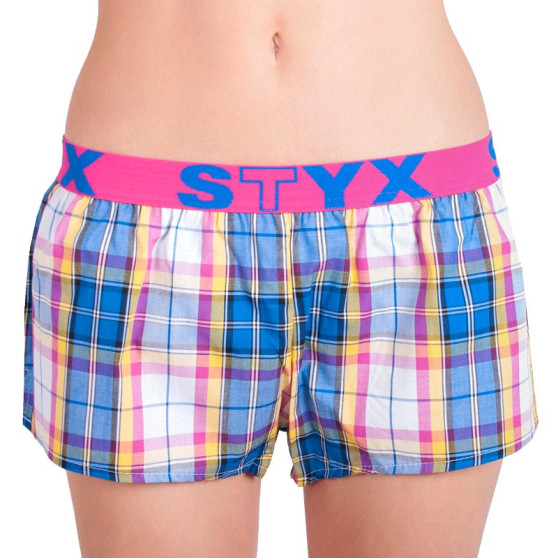 Calzones de mujer Styx elástico deportivo multicolor (T613)