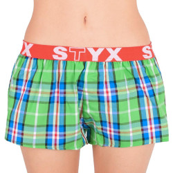 Calzones de mujer Styx elástico deportivo multicolor (T618)