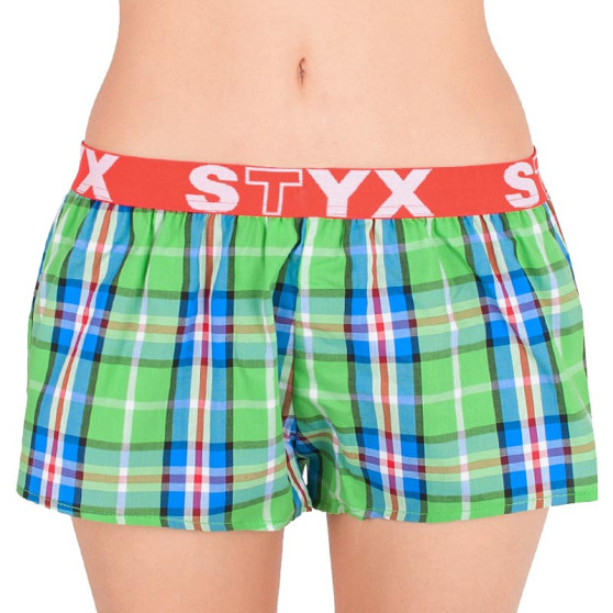 Calzones de mujer Styx elástico deportivo multicolor (T618)