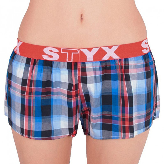 5PACK Calzones de mujer Styx deportivo elástico multicolor (T61122263136)