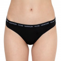 Tanga de mujer CK ONE negro (QD3790E-001)