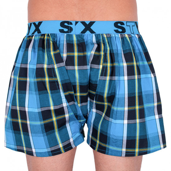 5PACK Calzones de hombre Styx deportivo elástico multicolor (B73134373840)