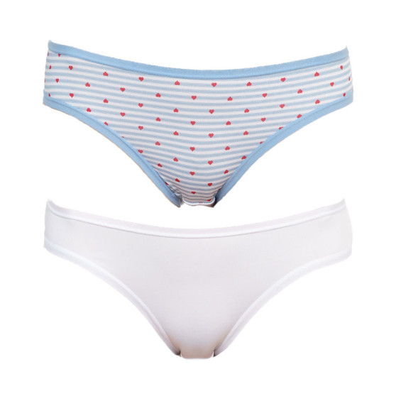 2PACK bragas de mujer Molvy multicolor (MD-830-KPB)