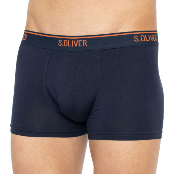 3PACK Boxers para hombre S.Oliver azul (26.899.97.5623.12L3)