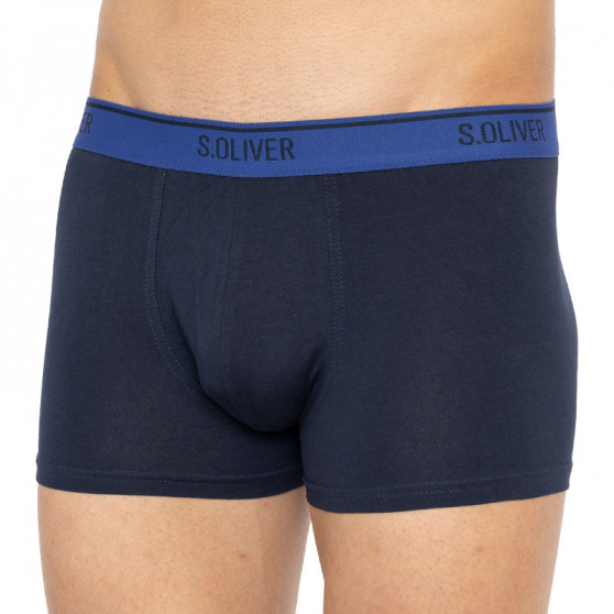 3PACK Boxers para hombre S.Oliver azul (26.899.97.5623.12L3)