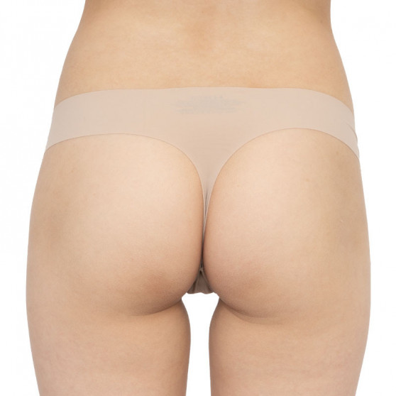 3PACK tanga de mujer Under Armour beige (1325615 295)