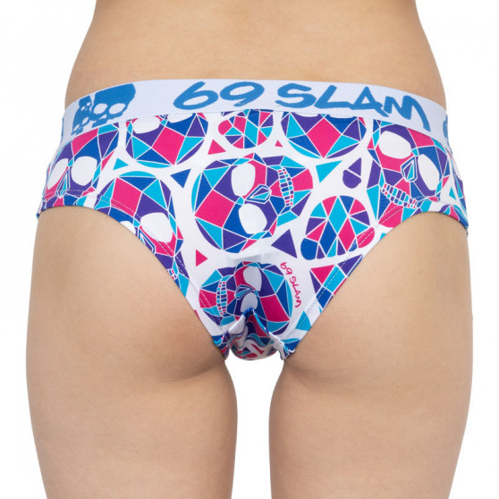 Braga de mujer 69SLAM boxer skullmond blanco