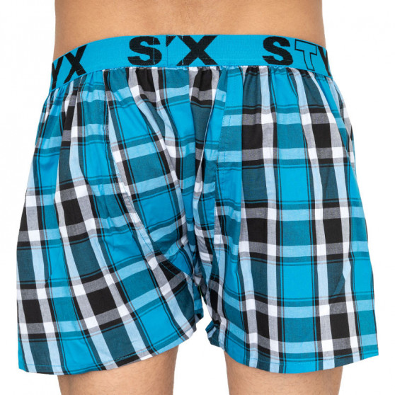 Sin embalaje - Short hombre Styx deportivo elástico multicolor (B809)