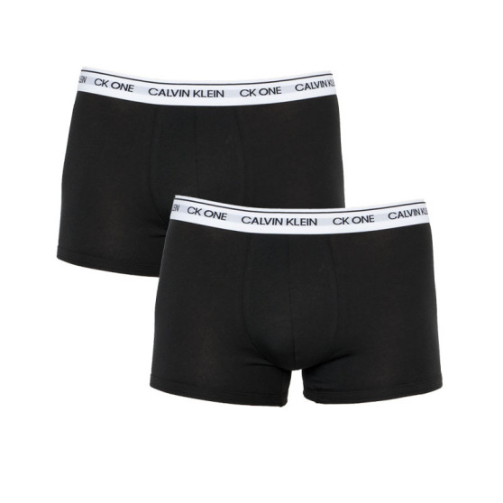 2PACK Boxers para hombre CK ONE negro (NB2385A-BNM)