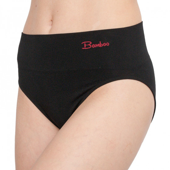 Braga con cordón para mujer Gina bamboo black (00042)