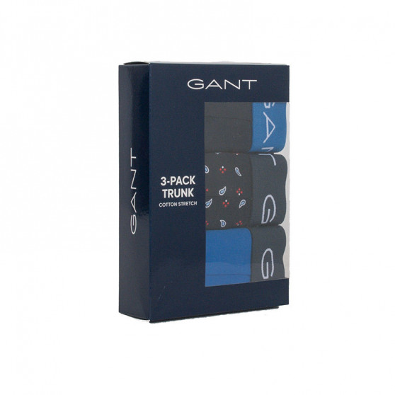 3PACK Boxers para hombre Gant multicolor (902013233-410)