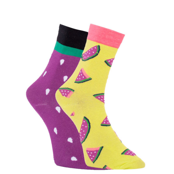 Calcetines felices Dots Socks sandía (DTS-SX-462-R)