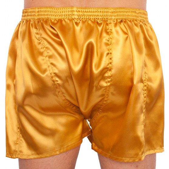 Calzones de hombre Styx goma clásica satin gold (C685)