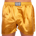 Calzones de hombre Styx goma clásica satin gold (C685)