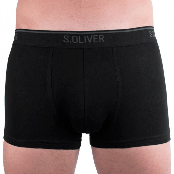 3PACK Boxers para hombre S.Oliver negro (172.11.899.18.236.12B2)