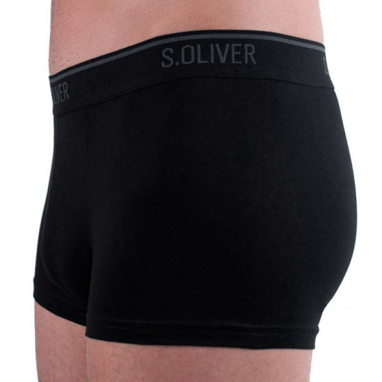 3PACK Boxers para hombre S.Oliver negro (172.11.899.18.236.12B2)