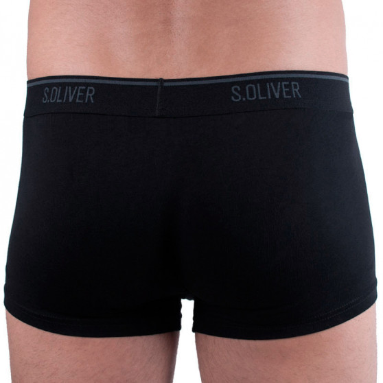 3PACK Boxers para hombre S.Oliver negro (172.11.899.18.236.12B2)