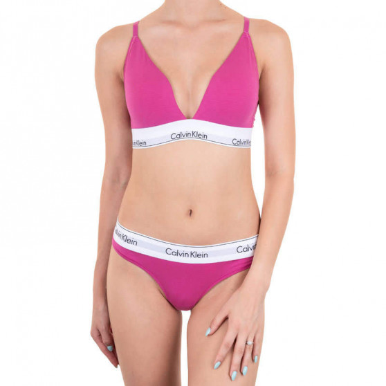 Sujetador de mujer Calvin Klein rosa (QF5650E-BM6)