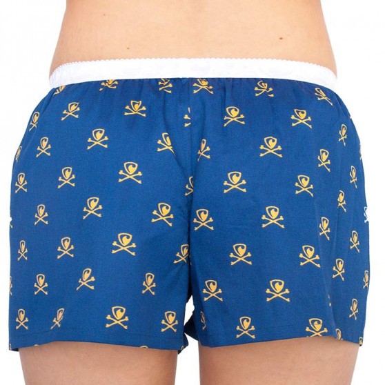 Calzones de mujer Represent small bones azul (R0W-BOX-0705)