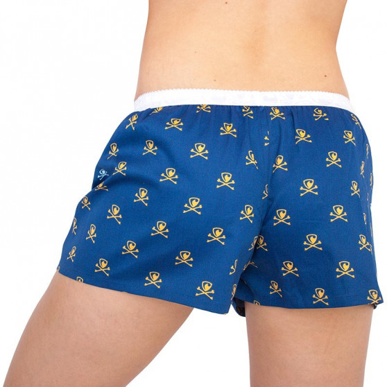 Calzones de mujer Represent small bones azul (R0W-BOX-0705)