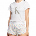 Pijama de mujer CK ONE blanco (QS6443E-QW9)