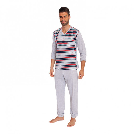 Pijama de hombre Foltýn gris (FPD4)