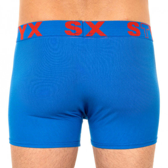 Boxers para hombre Styx goma clásica oversize azul (R967)