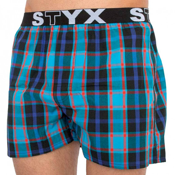 Calzones de hombre Styx elástico deportivo multicolor (B819)