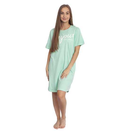 Camisón de mujer Molvy verde (AK-3190 B)