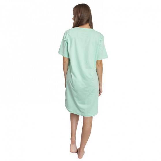 Camisón de mujer Molvy verde (AK-3190 B)