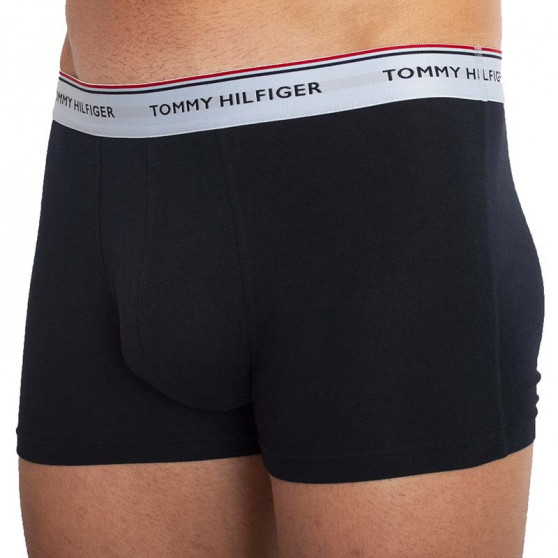 3PACK Boxers para hombre Tommy Hilfiger azul oscuro (UM0UM01642 0TW)