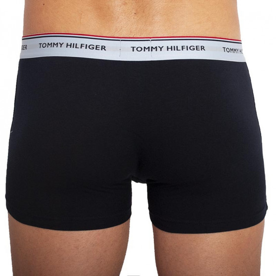 3PACK Boxers para hombre Tommy Hilfiger azul oscuro (UM0UM01642 0TW)