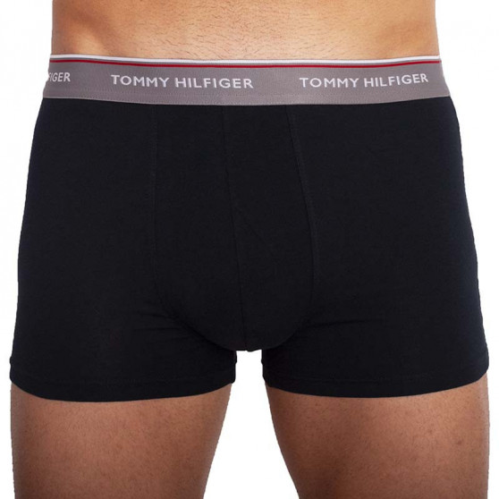 3PACK Boxers para hombre Tommy Hilfiger azul oscuro (UM0UM01642 0TW)