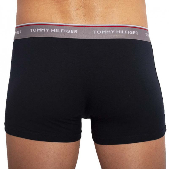 3PACK Boxers para hombre Tommy Hilfiger azul oscuro (UM0UM01642 0TW)