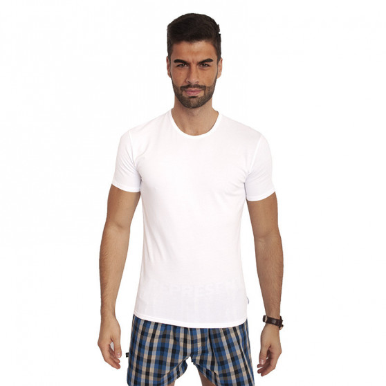 2PACK camiseta de hombre Calvin Klein blanca (NB1088A-100)