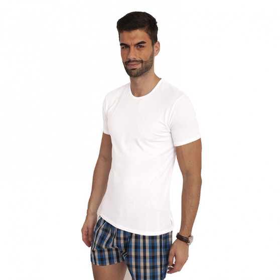 2PACK camiseta de hombre Calvin Klein blanca (NB1088A-100)