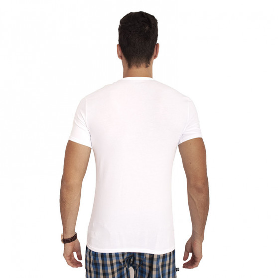 2PACK camiseta de hombre Calvin Klein blanca (NB1088A-100)