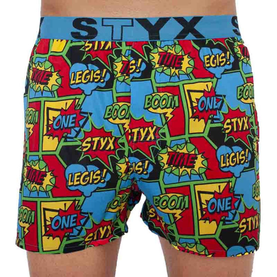 Calzones de hombre Styx art sports rubber boom (B955)