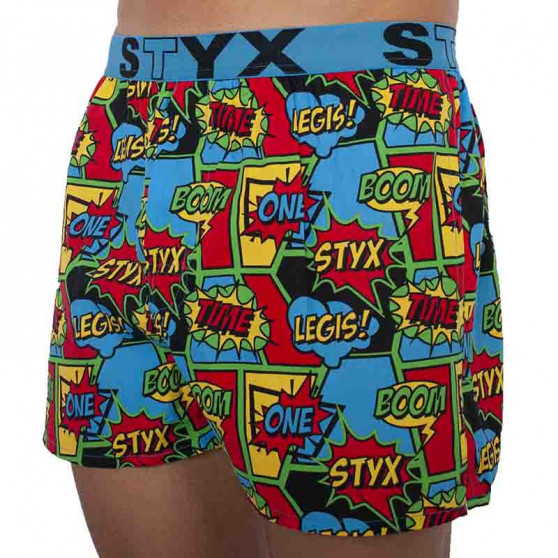 Calzones de hombre Styx art sports rubber boom (B955)