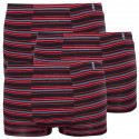 3PACK Boxers para hombre Stillo bamboo red (STP-0151515)