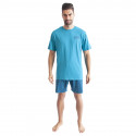 Pijama de hombre Gino turquoise (79094)