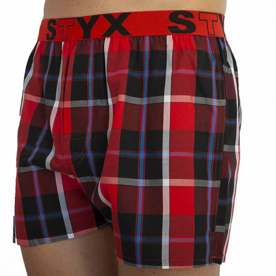 Calzones de hombre Styx elástico deportivo multicolor (B823)