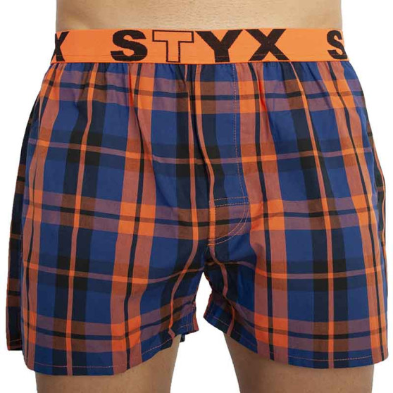 Calzones de hombre Styx elástico deportivo multicolor (B826)