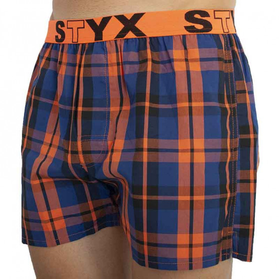 Calzones de hombre Styx elástico deportivo multicolor (B826)