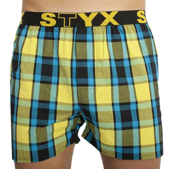 Calzones de hombre Styx elástico deportivo multicolor (B825)