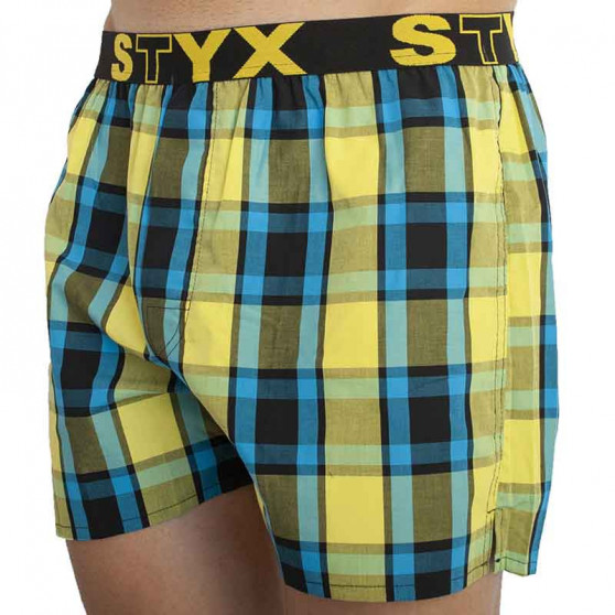 Calzones de hombre Styx elástico deportivo multicolor (B825)