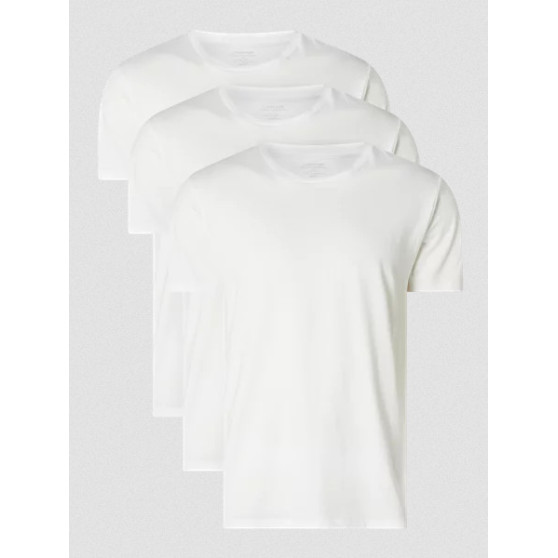 3PACK camiseta de hombre Calvin Klein blanca (NB4011E-100)