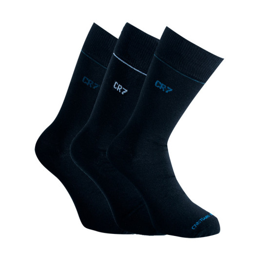 3PACK calcetines CR7 negro (8273-80-901)